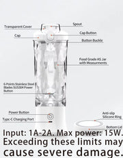USB-C Portable Smoothie Blender