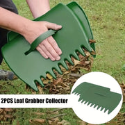 Handheld gardening rake, convenient for cleaning up debris in the