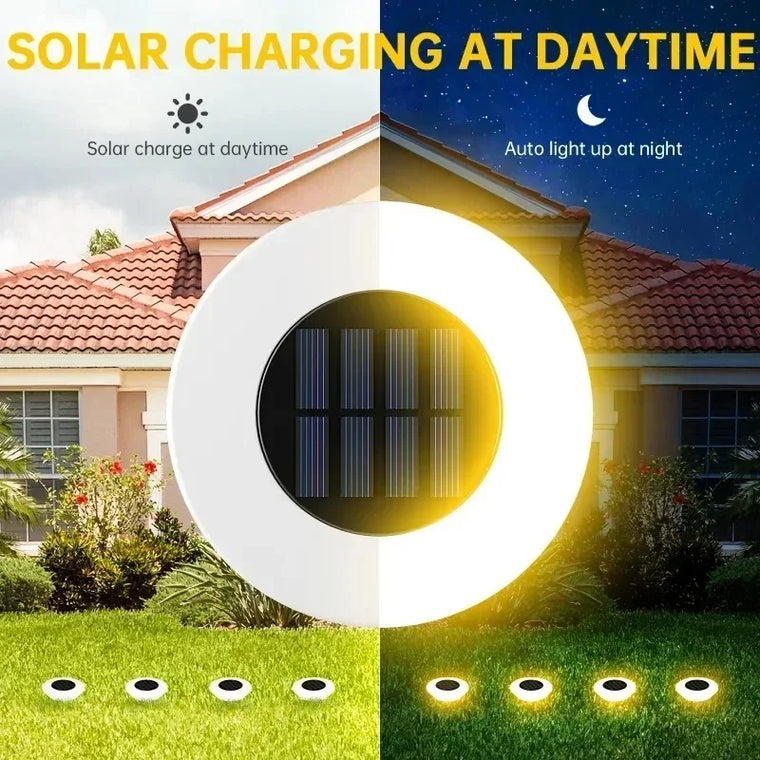Waterproof Solar Garden Lights Outdoor Use Landscape Lighting for