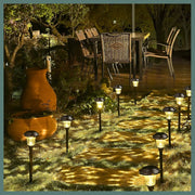 Solar Lights Outdoor Waterproof Dusk to Dawn Solar Powered Pathway