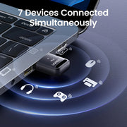 UGREEN USB Bluetooth 6.0 5.4 Dongle Adapter for PC Speaker Wireless