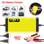 Wet Dry Lead Acid Battery LED Display 12V 2A 220V Power Puls Repair