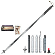 Multifunctional 5-joint Alluminum Alloy Trekking Pole Outdoor