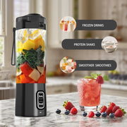 Portable Electric Juice Maker Blender 700ML USB Rechargeable Fruit