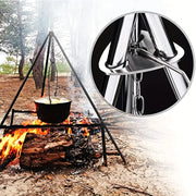Portable Campfire Cooking Tripod Set