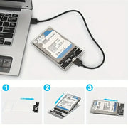USB 3.0/Type C HDD Enclosure 2.5 inch SATA SSD External Hard Drive