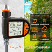 Intelligent Garden Drip Irrigation Timer Large Screen LCD Automatic