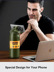 Outdoor Thermos Portable 304 Stainless Steel Thermal Mug Tumbler