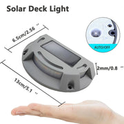 LED Solar Light Outdoor Waterproof Garden Deck Stair Light Solar Stud