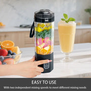 Portable Electric Juice Maker Blender 700ML USB Rechargeable Fruit