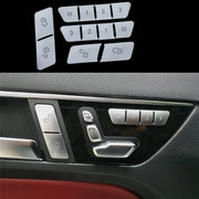 AngelguoguoCar Window glass lift button Trim Cover sticker for