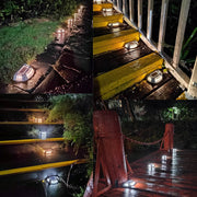 LED Solar Light Outdoor Waterproof Garden Deck Stair Light Solar Stud