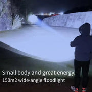 Ultra Powerful Flashlight 3 Core LED Mini Tactical Flashlight USB
