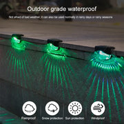 Solar Light Outdoor Waterproof Garden Wall Lamp Staircase Balcony