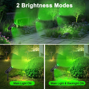 Solar Lights Outdoor Waterproof Solar Powered Garden Lawn Spot Light