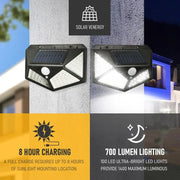 Wall Light Outdoor Lights Waterproof Sunlight Solar Lamp External