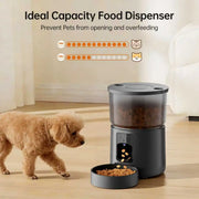 Camera Pet Feeder Timing Smart Automatic Feeder For Cats Dog Tuya
