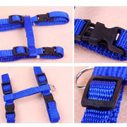 Cat Collar Harness Leash Adjustable Nylon Pet Traction Cat Kitten Dog