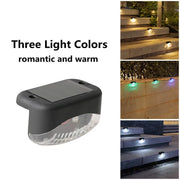 Solar Light Outdoor Waterproof Garden Wall Lamp Staircase Balcony