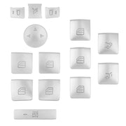 AngelguoguoCar Window glass lift button Trim Cover sticker for