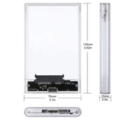 USB 3.0/Type C HDD Enclosure 2.5 inch SATA SSD External Hard Drive