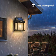 Solar Outdoor Waterproof LED Wall Light Powerful Solar Energy Lamp
