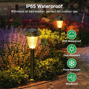 Solar Lamp Waterproof Outdoor Path Stake Lights for Landscape Garden