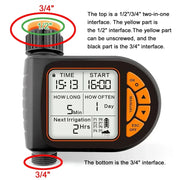 Smart Garden Timer Irrigation Set IPX5 Waterproof LCD Automatic