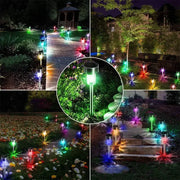 Solar Powered Outdoor Lights Waterproof Garden Lamp Landscape Path