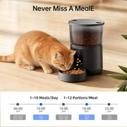 Camera Pet Feeder Timing Smart Automatic Feeder For Cats Dog Tuya