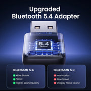 UGREEN USB Bluetooth 6.0 5.4 Dongle Adapter for PC Speaker Wireless