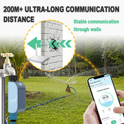 Smart WIFI Garden Watering Timer Tuya Automatic Sprinkler Remote Drip
