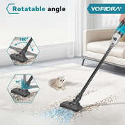 YOFIDRA 1500W 12KPA Electric Cordless Vacuum Cleaner Portable 2IN1