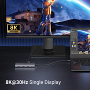 UGREEN Dual HDMI USB-C HUB 8K 4K HDMI Adapter 10 in 1 Splitter with