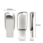 High-Speed Metal Rod USB Flash Drive 3.0 Durable Data Storage Stick