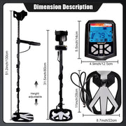 Tianxun New X7 Pro Underground Metal Detector Waterproof Search Coil
