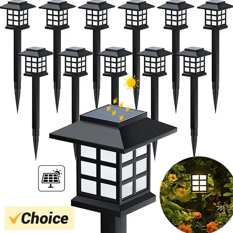 Outdoor Solar Lights Garden Lights Solar Powered Lamp Lantern