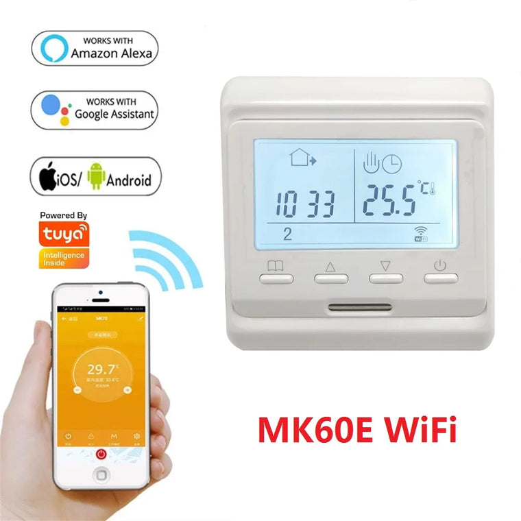 MINCO HEAT Programmable Tuya Smart WiFi Thermostat Electric Heating