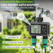 Garden Water Timer 1/2/3 Zone Programmable Automatic Irrigation Timer