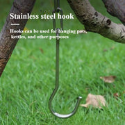 1Pc Tripod Hanging Detachable Campfire Cooking Accessories Set