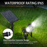Solar Powered Spotlight IP65 Solar LED Light Outdoor Landscape Yard