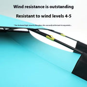 2.2M Double-Layer Folding Sunshade Outdoor Camping Umbrella Fishing