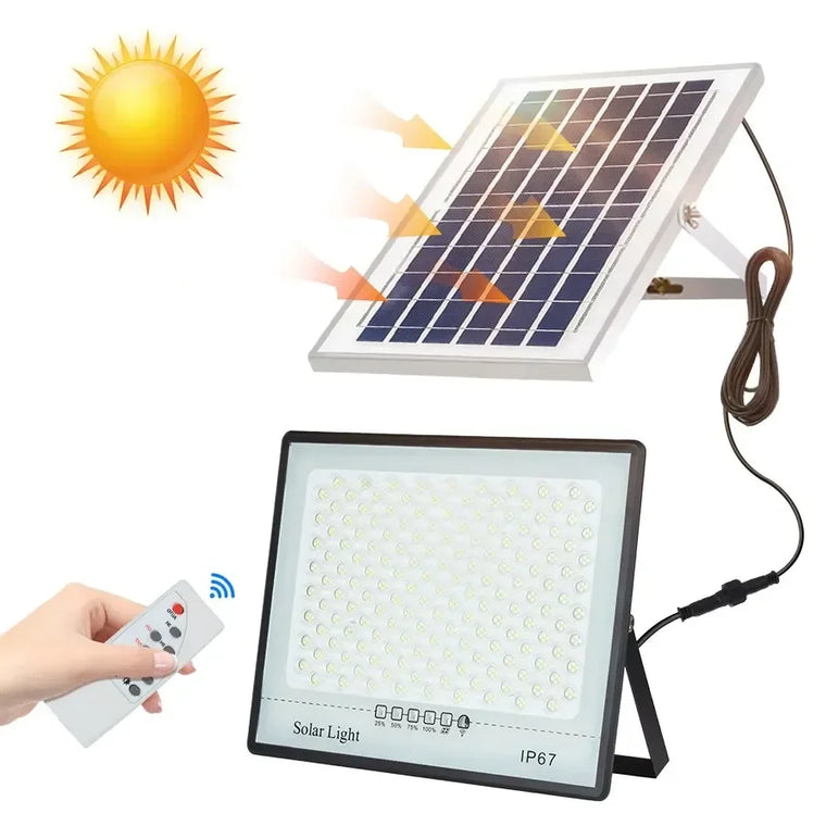 Solar Powered Outdoor LED Garden Lights – Waterproof IP67 Wall