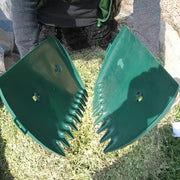 Handheld gardening rake, convenient for cleaning up debris in the