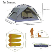 Sunshine-proof Tent Sunshine Shelter Automatic Quick-opening Tent
