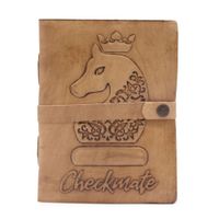 Light Tan - 200 pages decle-edged - 20x15cm
