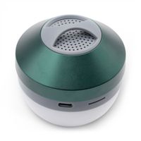 Green Camping Hanging Light and Mini Speaker
