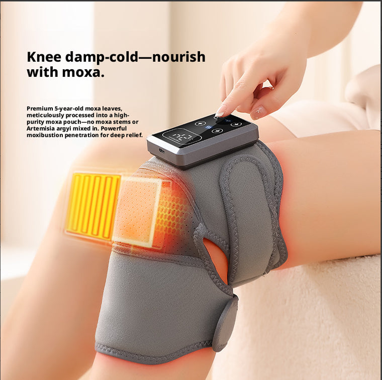 Electric Vibrating Massage Knee Pad - Pain Relief