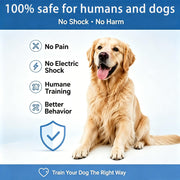 LED Ultrasonic Double-Head Dog Trainer Dual-Speaker Portable Dog Training Device Barking Dog