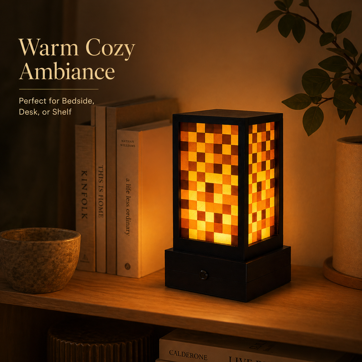 Touch Control Lamp LED Night Light Home Decor Lamp 3D Printed Lamp